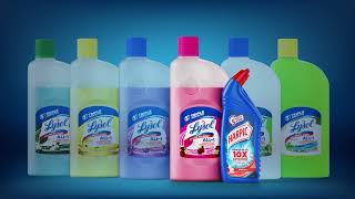 With every 500ml bottle of Lysol you buy get a free 200ml bottle of Harpic [upl. by Airemat18]