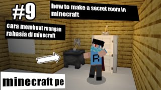 cara membuat ruangan rahasia di minecraft [upl. by Alamat]