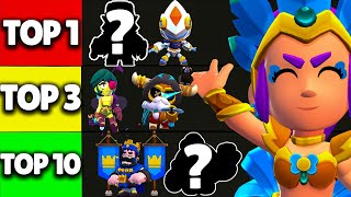 10 MEILLEURS BRAWLERS de BRAWL STARS facile à monter meta brawl stars [upl. by Amir233]