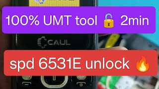 spd 6531e umt tool only 🔥 password unlock 🔓 [upl. by Aicsila]