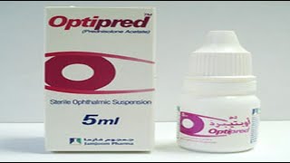 أوبتيبرد قطرة لعلاج حساسية والتهابات العين Optipred Drops [upl. by Ayiotal653]