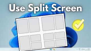 How To Use Split Screen on Windows 11  2 Ways [upl. by Rocher719]