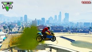 GTA 5 Next Gen EPIC RACES JUMPS amp STUNTS  GTA V Funny Moments w Stream Team [upl. by Swan139]