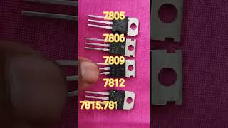 voltage regulator ic 7805 Electronic circuit [upl. by Ernestine]