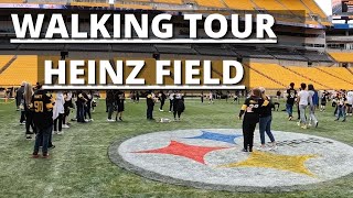 Walking Tour  Heinz Field 2022 Steelers Draft Party [upl. by Amice]