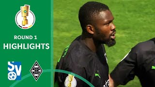 10 goals in one game SV Oberachern vs Borussia Mönchengladbach 19  Highlights DFB Pokal Round 1 [upl. by Cailean]