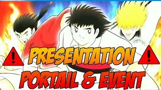 CAPTAIN TSUBASA NEW PORTAIL ATTENTION DANGER  GLOBALE [upl. by Sykes]