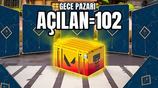 100 TAKİPÇİMİN GECE PAZARINI AÇTIM  Valorant [upl. by Nuahs324]