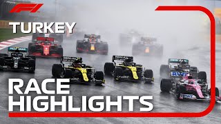 2020 Turkish Grand Prix Race Highlights [upl. by Forward372]