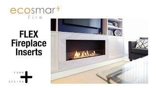 Ecosmart FLEX Range of Fireplace Inserts [upl. by Kenrick501]