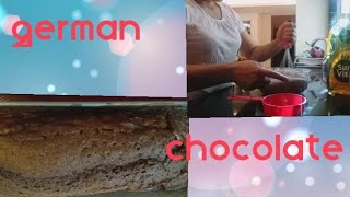 I make German chocolate cake jemalynpahayahay4547 [upl. by Ocsic]