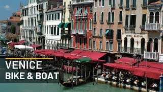 Explore Venice on the Veneto Bike and Boat Tour Italy  UTracks Active Travel [upl. by Steiner]