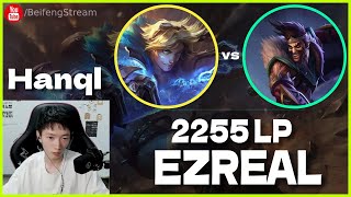 🔻 Hanql Ezreal vs Draven Grandmaster 900 LP  Hanql Ezreal Guide [upl. by Kcirdek]