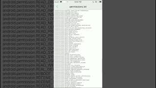 All List App Permission androidapp aideapp android development sketchware app apk tutorial [upl. by Latreece]