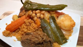 How to make Delicious Tunisian Couscous Easy recipe [upl. by Castora142]