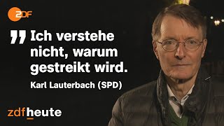 Ärzte fordern mehr Geld Warum Lauterbach kein Verständnis dafür hat  heute journal update [upl. by Aidekal]