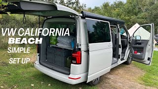 VW California Beach Campsite setup Guide [upl. by Atthia]