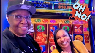 D amp T PLAYING SLOTS ON A BUDGET VIDEO VLOG [upl. by Chem]