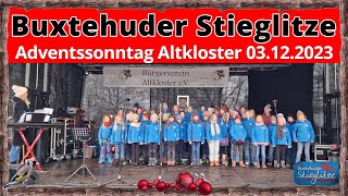 Buxtehuder Stieglitze 🐦 Auftritt am 1 Advent 🕯️ in Altkloster  03122023 🎼 Kinderchor Buxtehude [upl. by Arte]