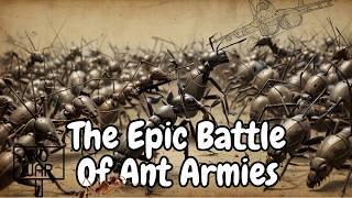 The Epic Battle Of Ant Armies World War Among Ants [upl. by Lauhsoj655]