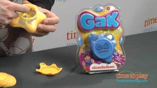 Nickelodeon Gak Review  NSI Products [upl. by Attener257]