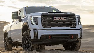 2024 GMC Sierra 2500HD AT4  Driving Exterior and Interior [upl. by Larner218]