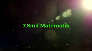 7Sınıf Matematik Fi Matematik Ara Tatil ÖdeviÇözülemeyen Sorular 2 [upl. by Espy]