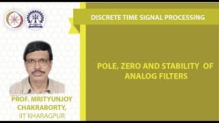 Pole Zero and Stability of Analog Filters [upl. by Htaras224]