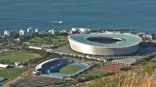 Südafrika Hochgeklappte Sitze in den WMStadien [upl. by Yenaled]