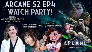 • Arcane S2 Ep4 Watch Party with Amanda Overton and Katy Townsend • [upl. by Nylarad]