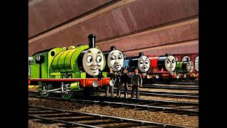 The Railway Series 19 Trouble in the Shed read by Johnny Morris [upl. by Domingo]