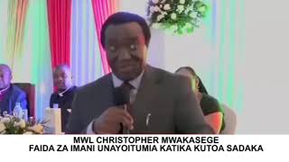 MWL CHRISTOPHER MWAKASEGE SADAKA [upl. by Ahsiekrats]