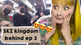 TEAM MAYFLY STRAY KIDS kingdom behind ep 3 GENUINE STAY REACTION [upl. by Hendrickson]