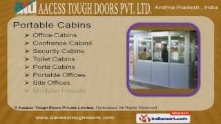 Portable Cabins by Aacess Tough Doors Private Limited Hyderabad Hyderabad [upl. by Jillene]