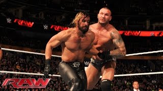 Randy Orton vs Seth Rollins Raw Nov 3 2014 [upl. by Rosenbaum]