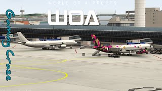 Random player A343 Arrivals at Nagoya Airport  World of Airports  Gameplay [upl. by Atires]