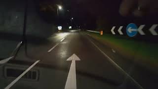 Bannockburn Interchange M9 Motorway Closed Stirling Scotland UK [upl. by Ayotyal445]