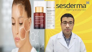 سيسديرما ازيلاك السيروم والكريم لعلاج التصبغات والكلف العنيد Sesderma Azelac RU Liposomal [upl. by Annaigroeg]