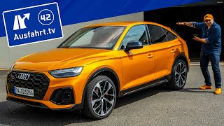 2021 Audi SQ5 Sportback TDI quattro MHEV  Kaufberatung Test deutsch Review Fahrbericht [upl. by Fitzger]