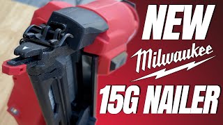 Milwaukee M18 15Gauge Finish Nailer Review OLD VS NEW [upl. by Ayhay318]