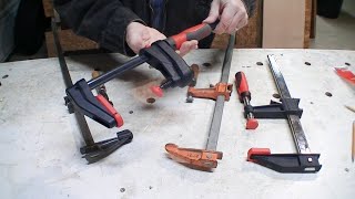 Bessey Jorgensen amp Harbor Freight Fclamp comparison and review [upl. by Jeanie]