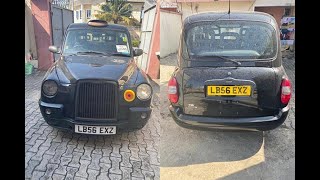 London Taxi Spotted For Rent In Lagos [upl. by Aelat]