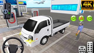 New Kia Pickup Truck at Gas Station  3d Driving Class gameplay  Car Game gameplay cargame [upl. by Pradeep144]