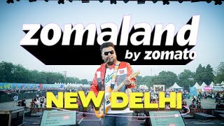 First time we performed at Zomaland  Anurag Halder Live at Zomaland Delhi [upl. by Welby]