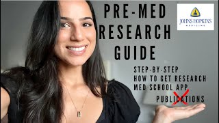 From Research to Acceptance The PreMed Research Guide to the Medical School Application [upl. by Boland205]