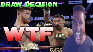 Gennady Golovkin vs Canelo Álvarez Draw Decision CaneloGGG [upl. by Phippen]