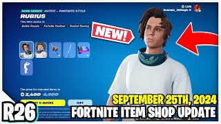 Fortnite Item Shop NEW RUBIUS ICON SKIN [upl. by Eliathas]