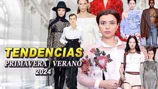 10 TENDENCIAS PRIMAVERA VERANO 2024 Que SI puedes Usar [upl. by Follansbee6]