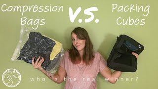 Compression Bags versus Packing Cubes Which is Better for Packing [upl. by Creigh]