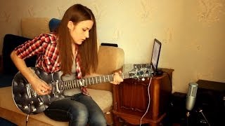 Slash  Anastasia guitar cover by Marina Andrienko [upl. by Ellga]